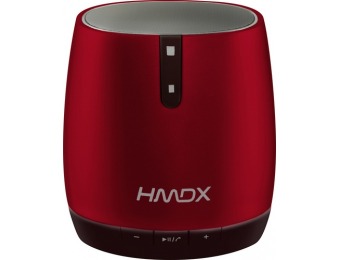 57% off HMDX Chill Portable Bluetooth Speaker (Red)