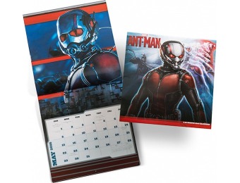93% off Marvel's Ant Man Movie 2016 Calendar