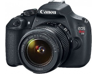 54% off Canon EOS Rebel T5 18MP DSLR Camera with Full HD Video