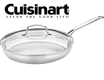 60% off Cuisinart Chef's Classic 2-3/4 Quart Stainless-Steel Skillet