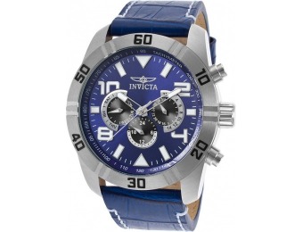 92% off Invicta Men's Pro Diver Multi-Function Blue Leather Watch