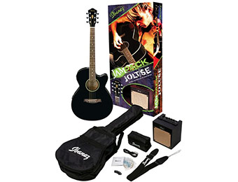$231 off Ibanez IJAE5 JamPack Jolt/SE Acoustic-Electric Guitar