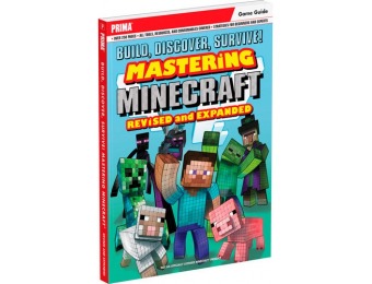 50% off Prima Games Mastering Minecraft Revised Game Guide