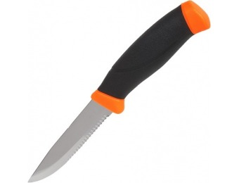 40% off Morakniv Mora Companion Fixed Blade Knife - Serrated Edge