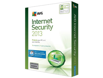 Free after $50 rebate: AVG Internet Security + PC TuneUp 2013 - 3 PCs