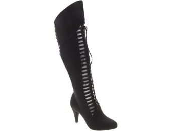50% off Lane Bryant Lace-up Women's Tall Heeled Boot