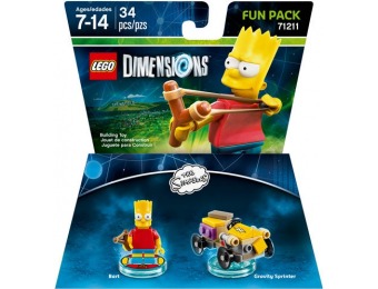 50% off Lego Dimensions Fun Pack The Simpsons: Bart