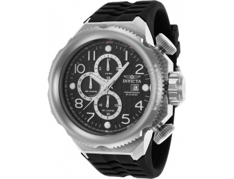 90% off Invicta Men's I-Force Chronograph Black Silicone Watch