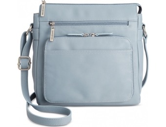 51% off Giani Bernini Nappa Leather Front Zip Crossbody Handbag