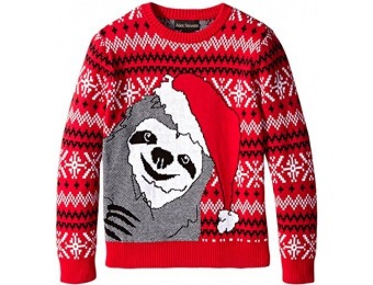 79% off Alex Stevens Big Boys' Slothy Christmas Sweater