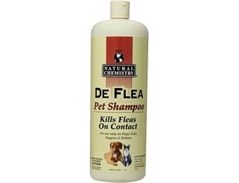 63% off DeFlea Ready to Use Flea & Tick Shampoo for Dogs and Cats
