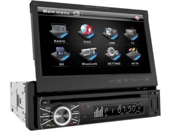 76% off Power Acoustik PTID-8920B DVD Receiver w/ 7" Touchscreen
