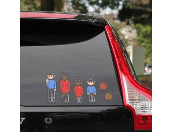 40% off Star Trek Family Car Decals