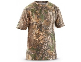 44% off Browning Men's Short Sleeved T Shirt, Realtree Xtra