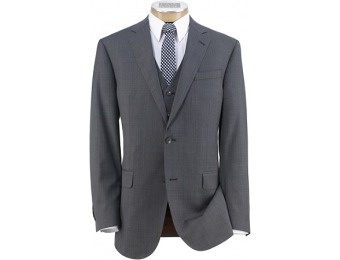 84% off Joseph 2 Button Tailored Fit Suit with Plain Front Trousers