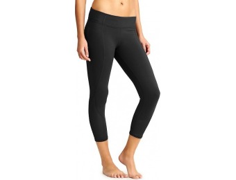 59% off Athleta Womens Shock Capri Yoga Pants - Black