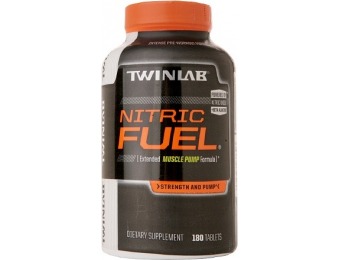 56% off Twinlab Fuel Nitric Fuel Muscle Pump Formula, 180 Tablets