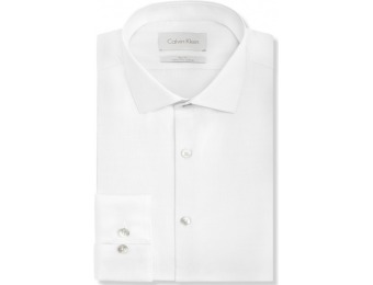 76% off Calvin Klein Platinum Slim-Fit Solid Dress Shirt