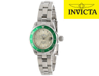 $635 off Invicta 14099 Pro Diver Stainless Steel Women's Watch