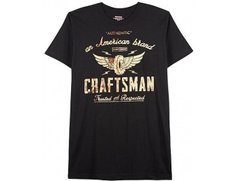 75% off Craftsman Men's Jersey Black Color T-Shirt