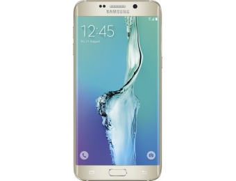 $250 off Samsung Galaxy S6 Edge+ Smartphone, Gold (Verizon)