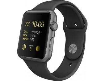 25% off Apple Refurbished Sport Watch, 42mm Space Gray Aluminum Case