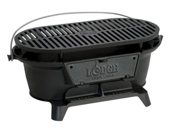 $49 off Lodge L410 Cast Iron Sportsman's Charcoal Grill