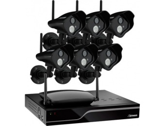 42% off Defender Pro 8-ch 6-camera Wireless Security System 21313