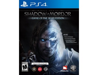 70% off Middle-earth: Shadow Of Mordor Game Of The Year PS4