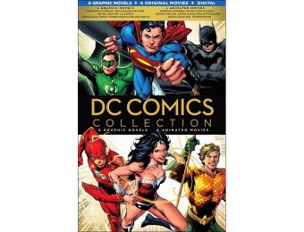 30% off DC Graphic Novel & DCU MFV Uber Collection Blu-ray Combo