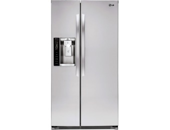 26% off Lg 26.2 Cu. Ft. Side-by-side Refrigerator - Stainless Steel