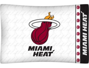 $32 off Sports Coverage NBA Miami Heat Pillowcase