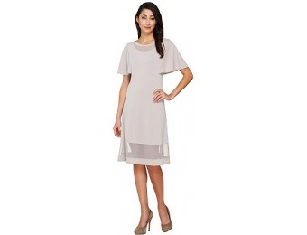 70% off George Simonton Crystal Knit Dress with Sheer Inserts