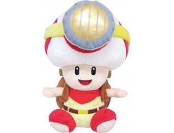 52% off Sanei Super Mario Series Sitting Pose Captain Toad Plush Toy