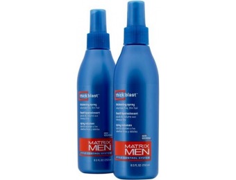 83% off Matrix Men Thick Blast Hair Thickening Spray - Twin Pack