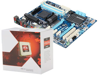 $40 off AMD FX-6300 Vishera 3.5GHz + Gigabyte Motherboard