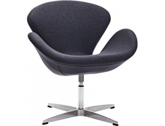 50% off Zuo Pori Iron Gray Arm Chair (3P492)