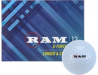 60% off Ram G-Force Golf Balls - 12-Pack