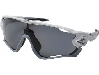 $130 off Oakley Jawbreaker Grey Polarized Sport Sunglasses