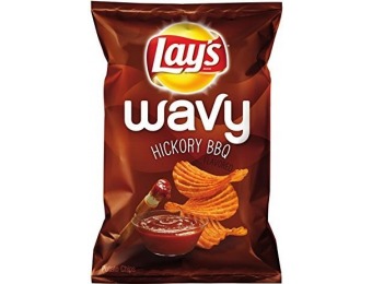 $4 off Wavy Lay's Potato Chips, Barbecue, 7.75 Ounce