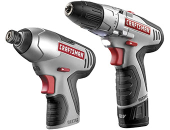 $50 off Craftsman 12V Lithium-Ion Drill and Impact Combo Kit