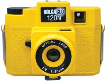 76% off Holga Holgaglo 120 Camera - Solar Yellow