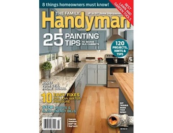 87% off The Family Handyman Magazine Subscription, 1 Year