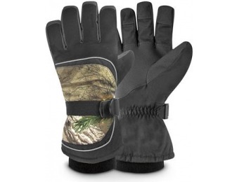 50% off Men's HOT SHOT Nylon Oxford Ski Glove, Thinsulate