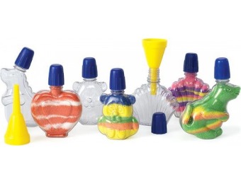 81% off Sand Art Figures - Set of 24 with 12 Funnels