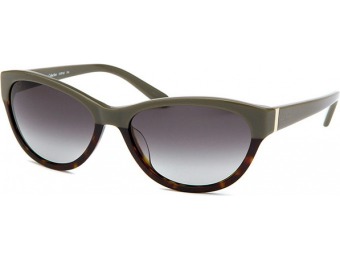 76% off Calvin Klein Women's Square Gray & Tortoise Sunglasses