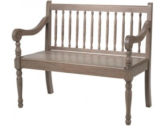 52% off Home Decorators Savannah 40 in. W Driftwood Bench