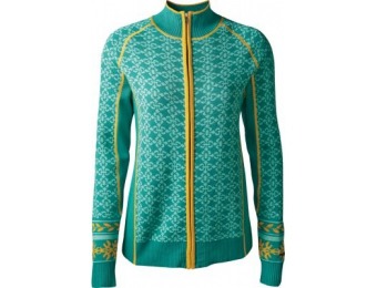 $50 off Cabela's Women's Full-Zip Wool Jacquard Sweater