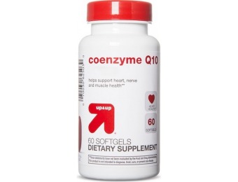 70% off Up & Up Coenzyme Q10 200 mg Softgels - 60 Count