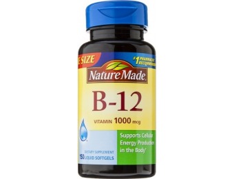 70% off Nature Made Vitamin B-12 1000 mcg Liquid Softgels - 150 Ct